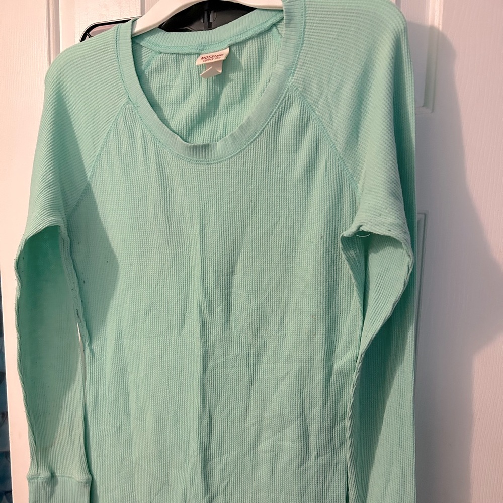 Long sleeve Aqua/Mint Thermal Shirt